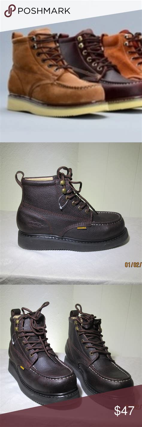 bonanza fake shoes|bonanza work boots.